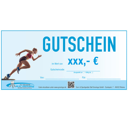 Grevinga® Geschenk-Gutschein