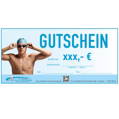 Gutschein-Schwimmen