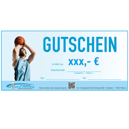 Grevinga® Geschenk-Gutschein