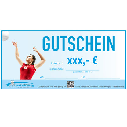 Grevinga® Geschenk-Gutschein