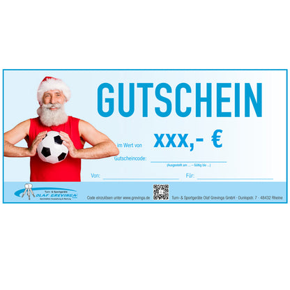 Geschenk Gutschein Weihnachten