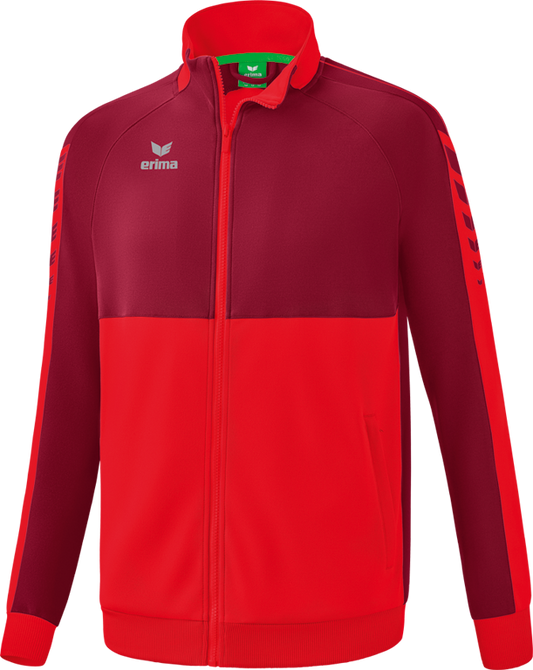 SMS Pernau Wels Worker-Jacke Unisex/Kinder rot/schwarz