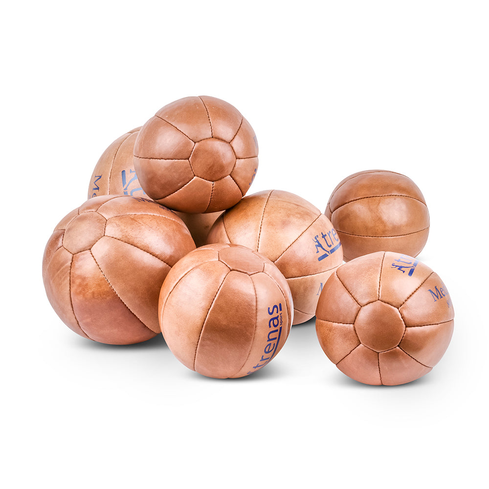 trenas Medizinball aus Leder