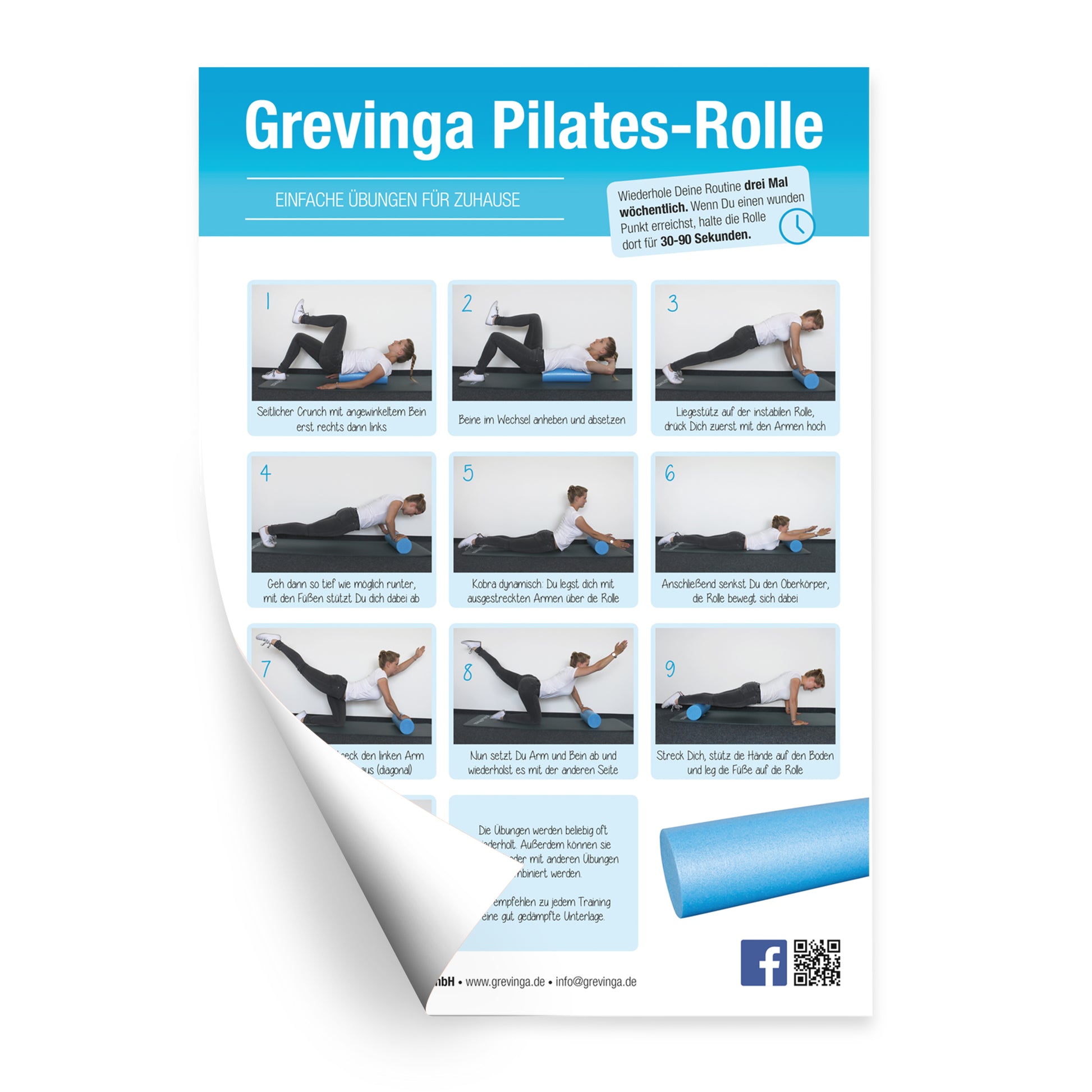 COMFY® Pilates Rolle
