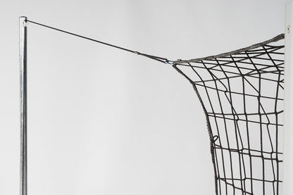 Fußballtor in Bodenhülsen mit freier Netzaufhängung 7,32 x 2,44 m