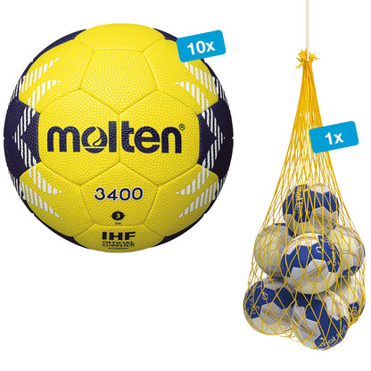 Molten Trainingshandball HA3400-YN Sparpaket