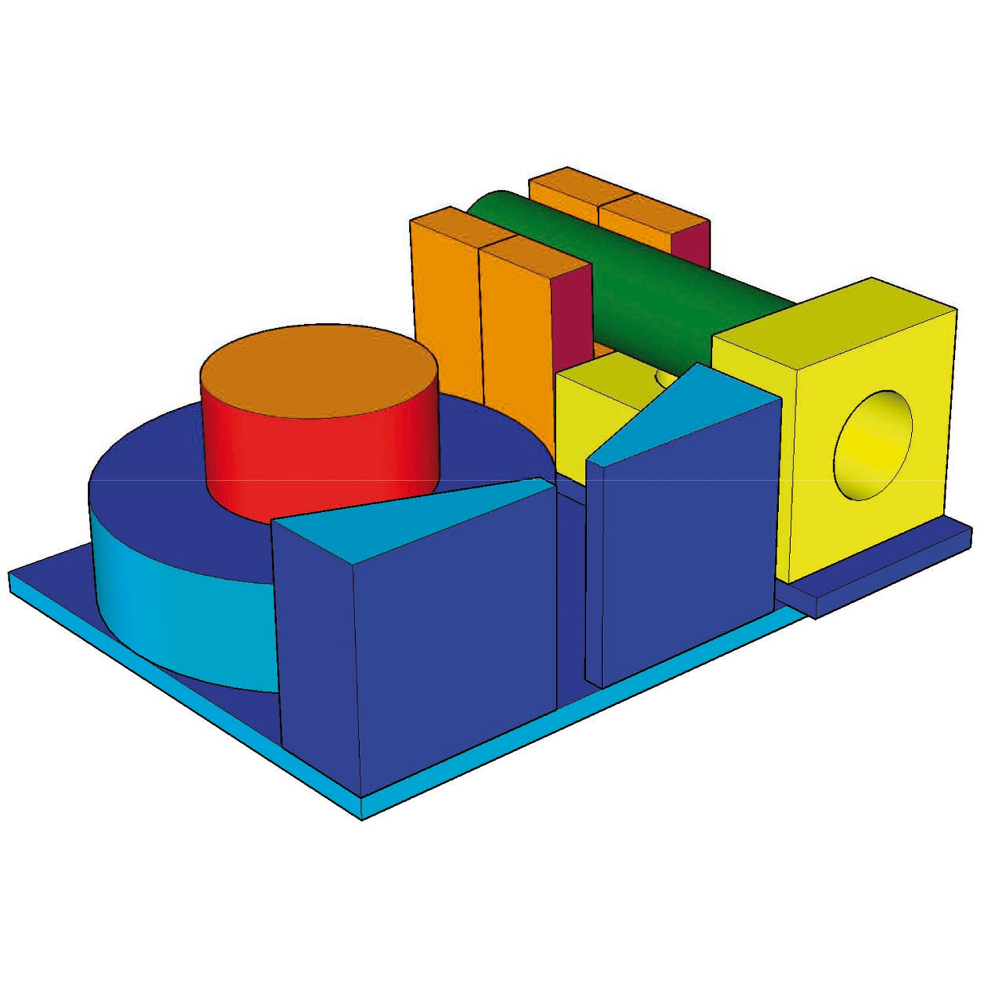 11-teiliges Baumodul MAXI