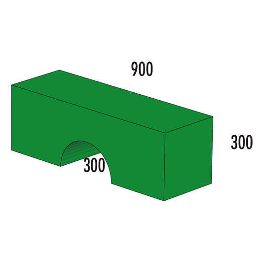 Brücke MAXI  900 x 300 x 300 mm Gr. L