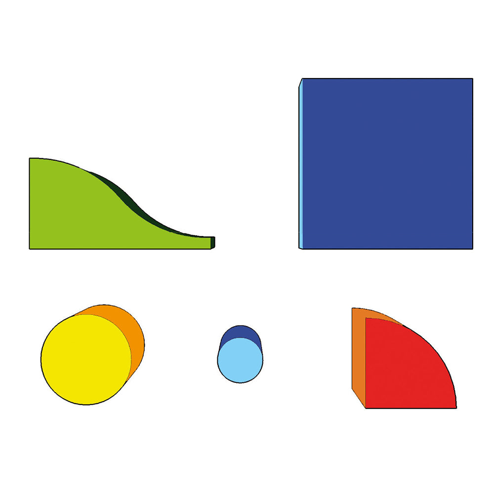 5-teiliges Baumodul MEDI - Set 2