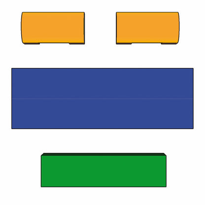 4-teiliges Baumodul MAXI - Set 3