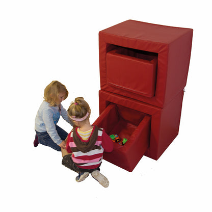 TuReSi – Tunnel-Regal-Sitz Modul