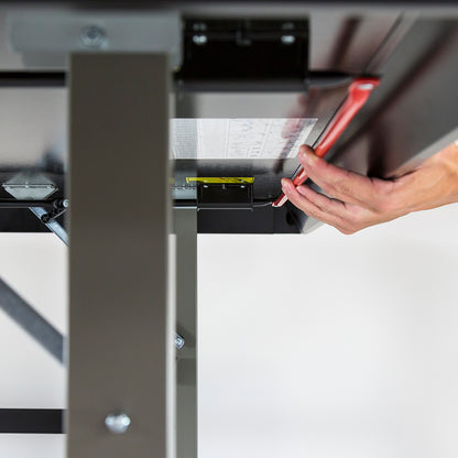 Sponeta® Tischtennistisch - S7-Line Halbautomatik-Untergestell