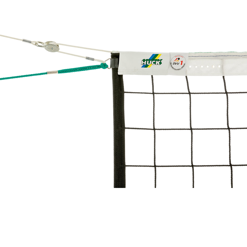 Volleyball-Turniernetz DVV I mit Umlenkrolle