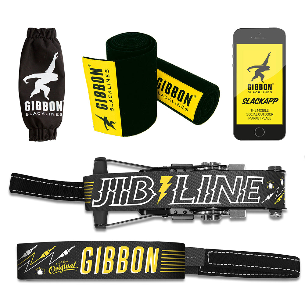 Gibbon® Slackline "Jib Line" Treewear Set
