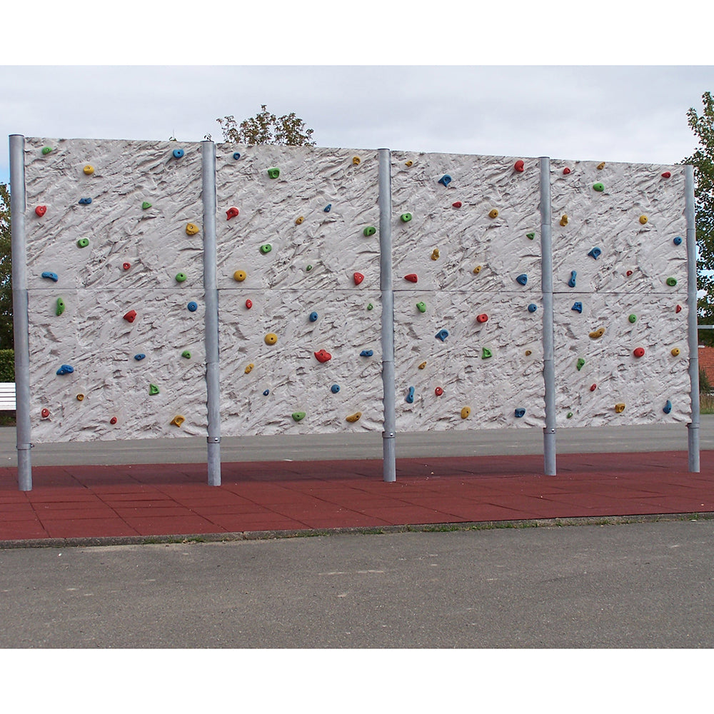 Freistehende Kletterwand Felsstruktur