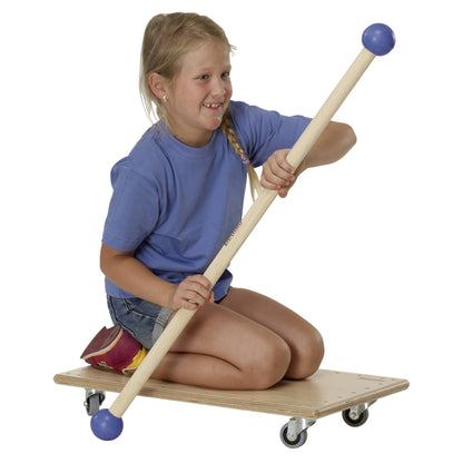 Rollbrett Paddel Stab 100 cm