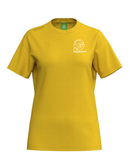 MS Bad Schallerbach Baumwoll T-Shirt Damen Gelb