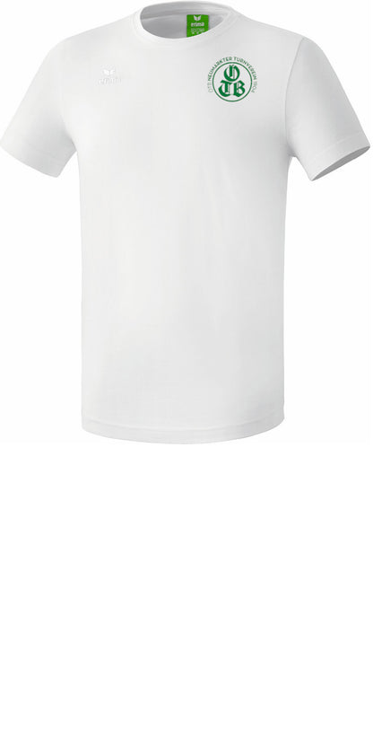 Herren/Kinder Basic T-Shirt weiß