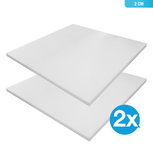 PUR-Schaumstoffplatten Sets (RG 35) - 50 x 50 cm Zuschnitt