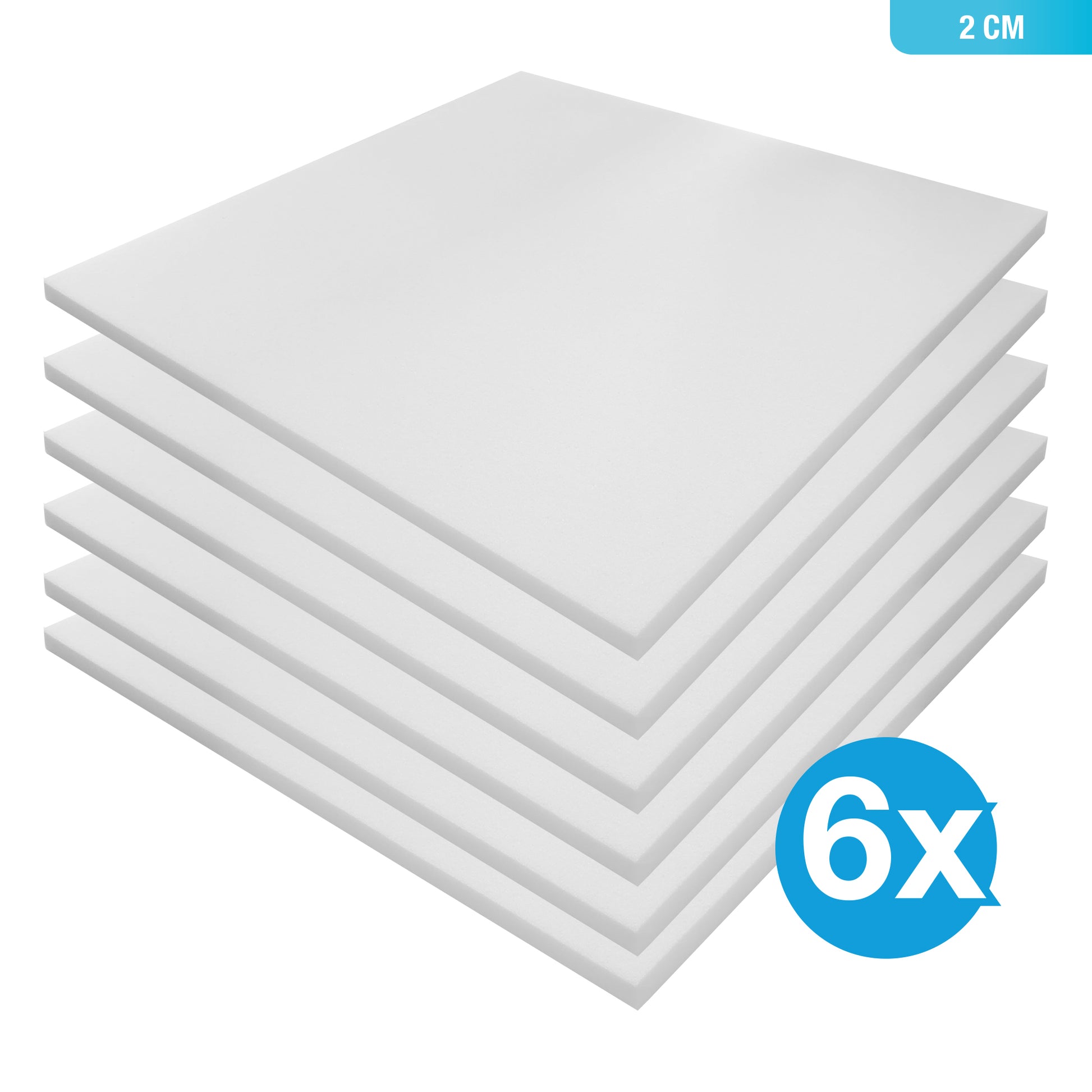 PUR-Schaumstoffplatten Sets (RG 35) - 45 x 45 cm Zuschnitt