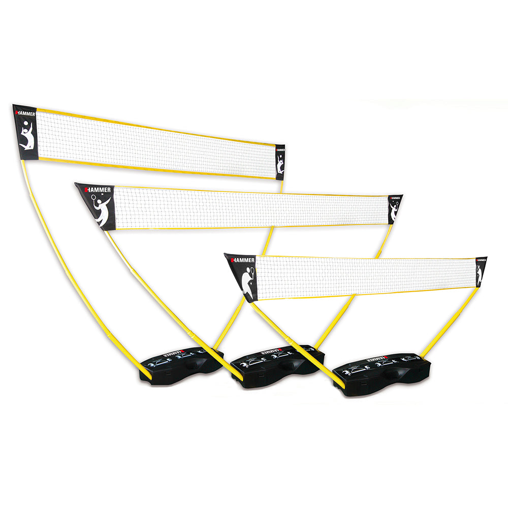 3 in 1 Set für Volleyball, Badminton & Tennis (Set)