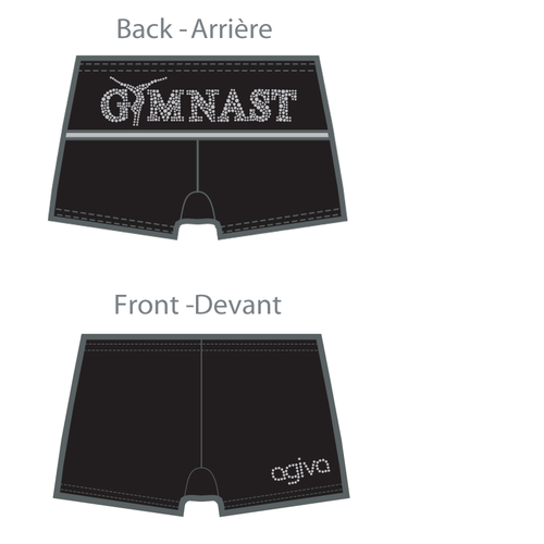 Agiva Shorts "Gymnast" silver 3721S