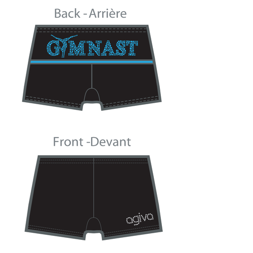 Agiva Shorts "Gymnast" blau 3721T