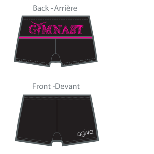 Agiva Shorts "Gymnast" pink 3721F