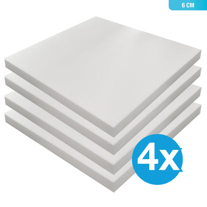 PUR-Schaumstoffplatten Sets (RG 35) - 50 x 50 cm Zuschnitt