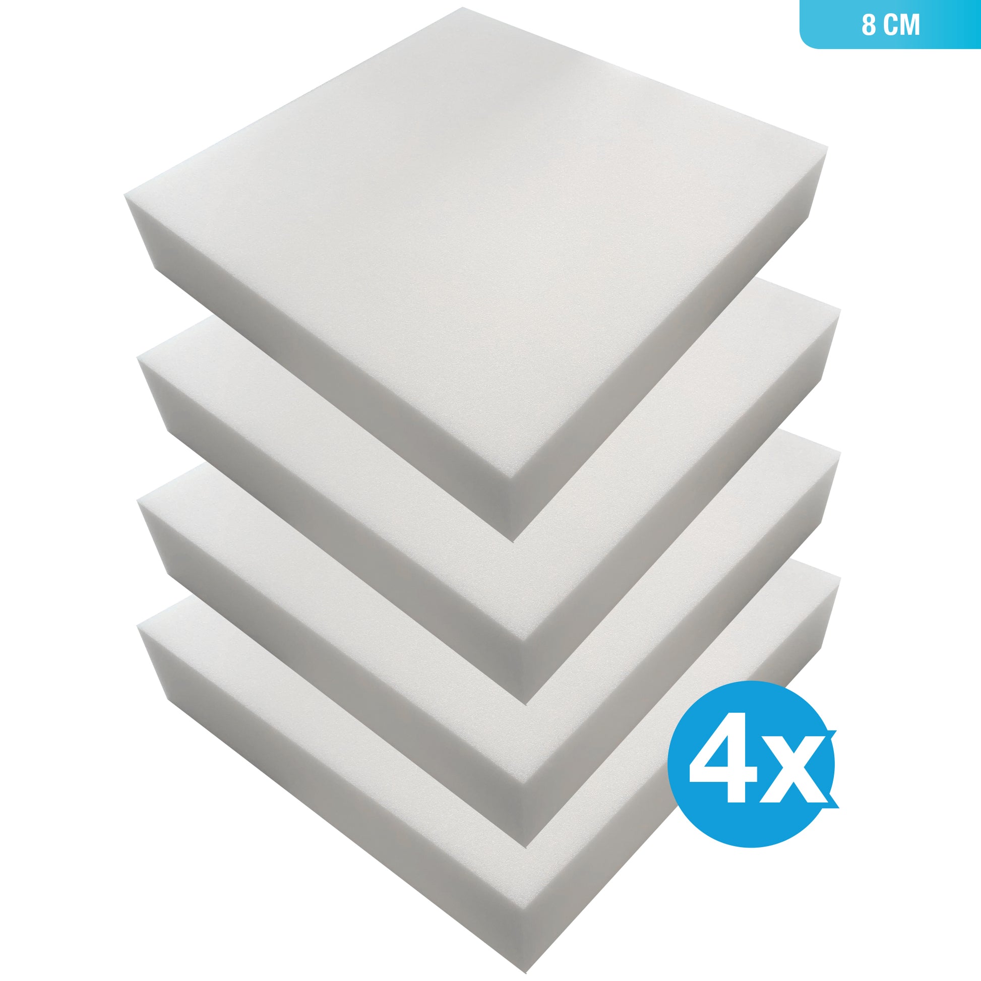 PUR-Schaumstoffplatten Sets (RG 35) - 45 x 45 cm Zuschnitt