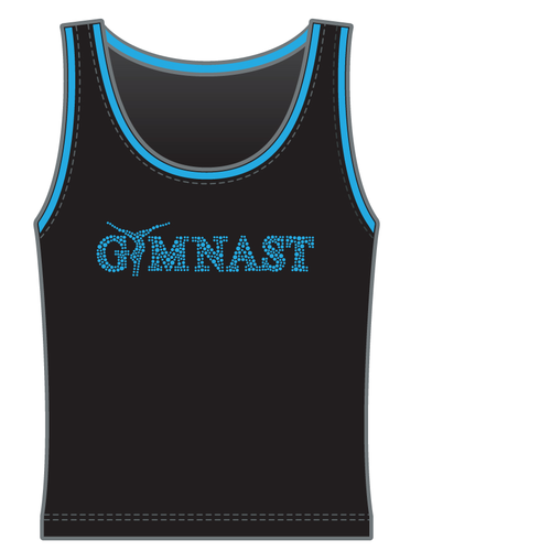 Agiva Top "Gymnast" blau 9788T