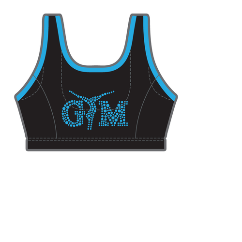 Agiva Kurztop "Gym" blau 9790T