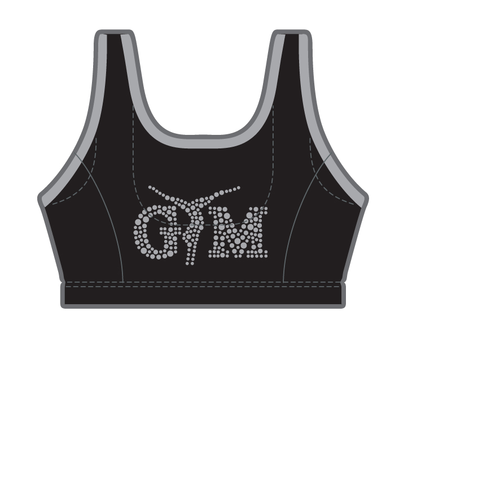 Agiva Kurztop "Gym" silver 9790S