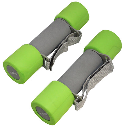Aerobic Hantelset gruen 1,5kg