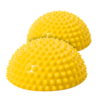 Balance-Igel-Noppen-2er-Set-gelb