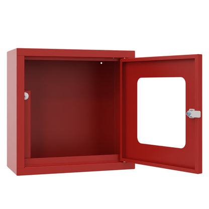 Defibrillator-Schrank-mit-Alarm-offen