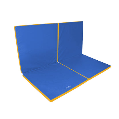 FUN Klappbare Turnmatte KLAPP-FIX RG 35_blau-gelb
