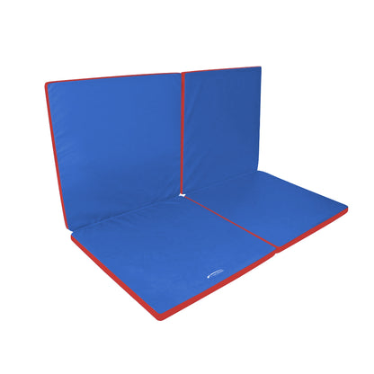 FUN Klappbare Turnmatte KLAPP-FIX RG 35_blau-rot