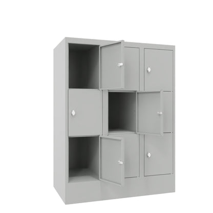Faecherschrank-3reihig-9Faecher-offen