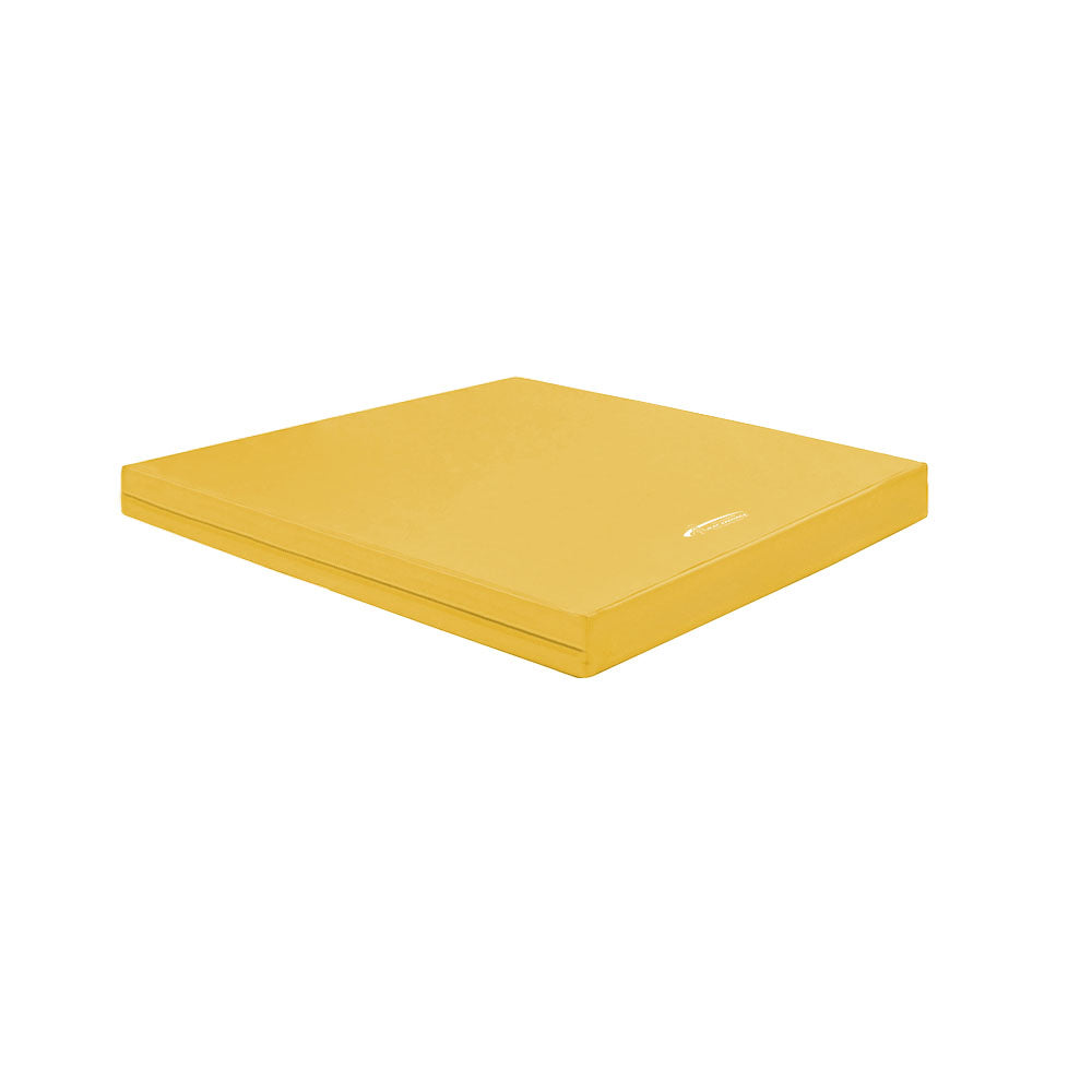 Fallschutzmatte Safety Duo 100x100 cm_gelb