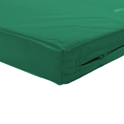 Gymnastikmatte ULTRA FIT -Detail Reissverschluss gruen