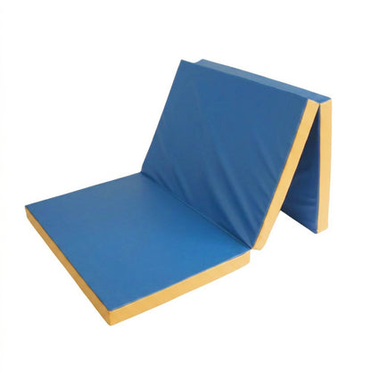 Klappbare-Spiel-und-Turnmatte-210x100x8-blau-gelb-geklappt_138328
