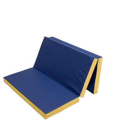 Klappbare Spiel- und Turnmatte-150x100x8- blau-gelb_138333-bl-gl