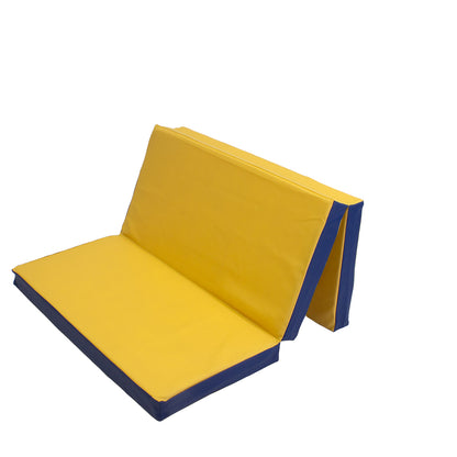 Klappbare Spiel- & Turnmatte  (RG18) 3-teilig 150x100x8 cm