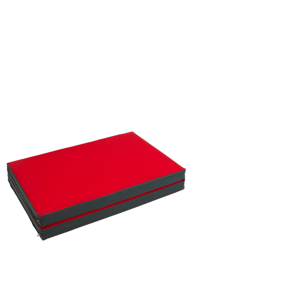 Klappbare Spiel- und Turnmatte-3-200x70x8 rot-gruen138332-r-gr