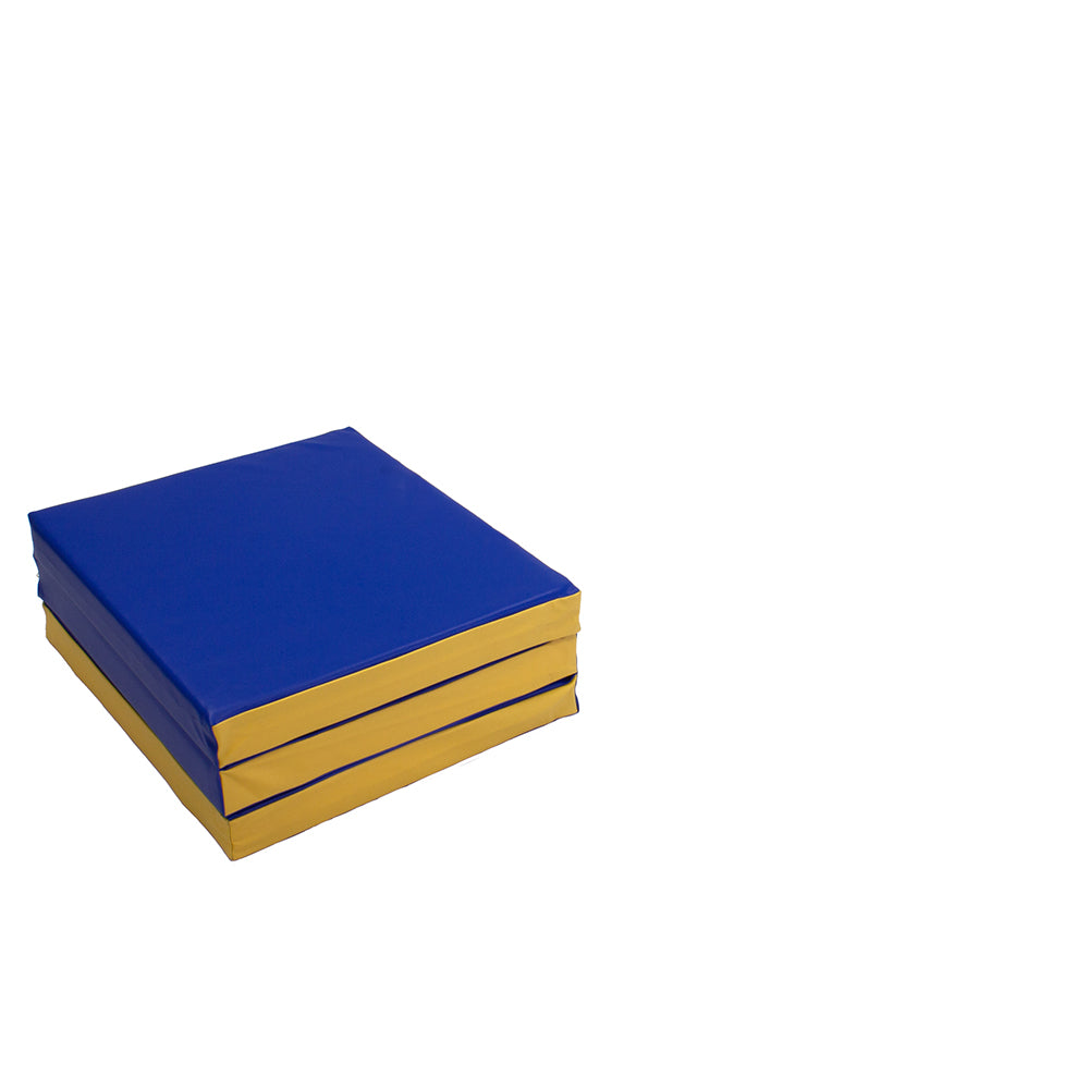 Klappbare Spiel-und Turnmatte-royalblau_gelb_2