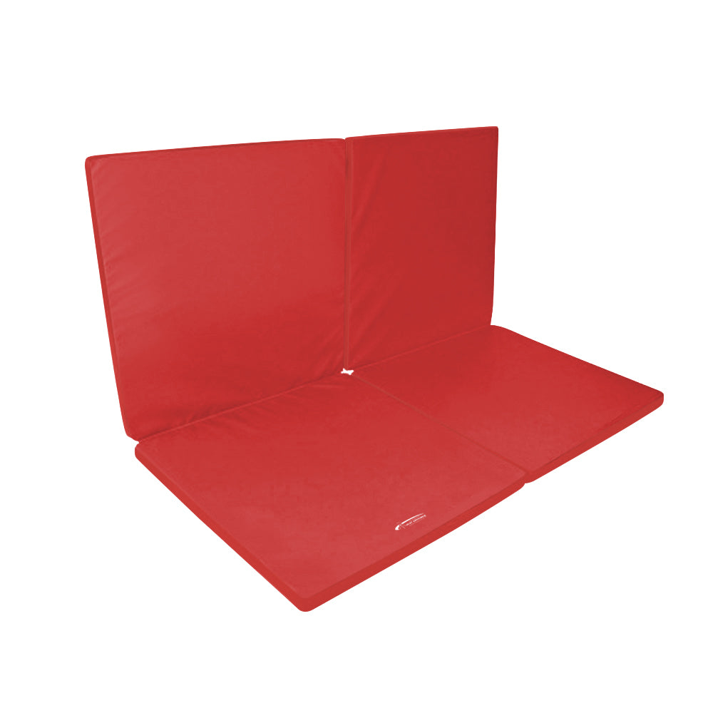 Klappbare Turnmatte KLAPP-FIX RG 35_rot