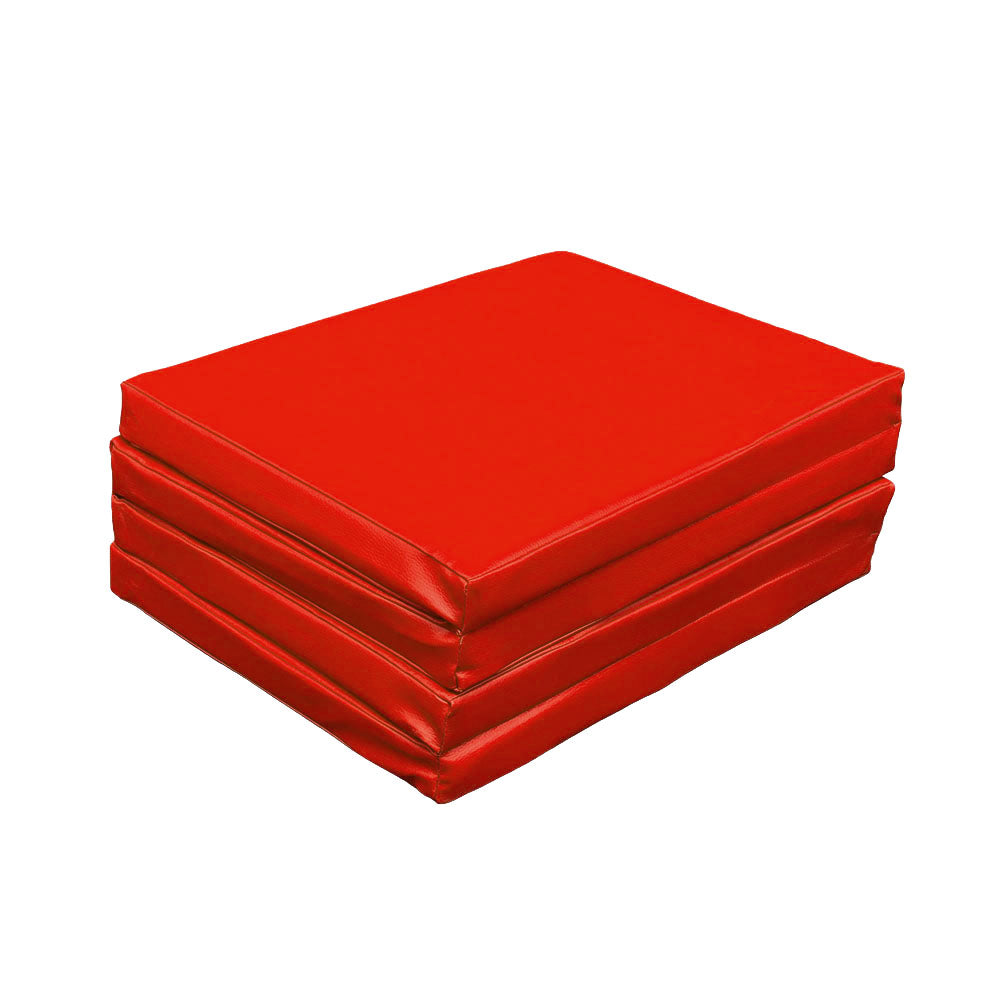 Klappmatte 180x60x5mm 4-fach rot geklappt_138349
