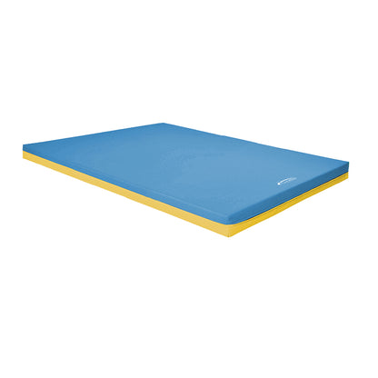 Leichtturnmatte FUN RG 80_150x100 cm_blau-gelb
