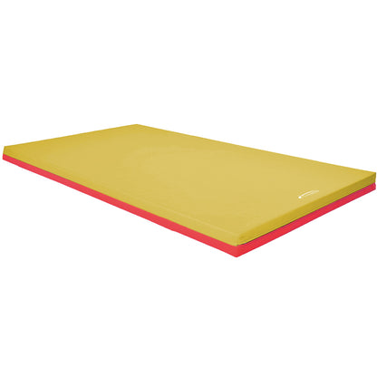 Leichtturnmatte FUN RG 80_200x125 cm_gelb-rot